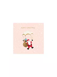 PAPER-PRODUCTS | Weihnachts Lunch-Servietten 33x33cm COMING  | Rose