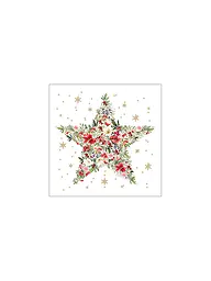 PAPER-PRODUCTS | Weihnachts-Servietten 25x25cm | Blanc