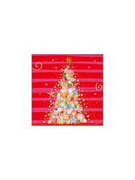 PAPER-PRODUCTS | Weihnachts-Servietten 25x25cm | Rouge