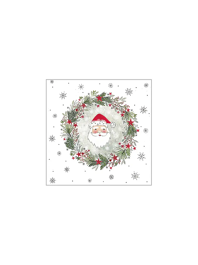 PAPER-PRODUCTS | Weihnachts-Servietten 25x25cm | Blanc