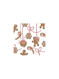 PAPER-PRODUCTS | Weihnachts-Servietten 33x33cm  | Marron