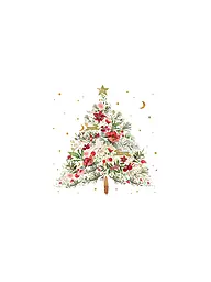 PAPER-PRODUCTS | Weihnachts-Servietten 33x33cm  | Blanc