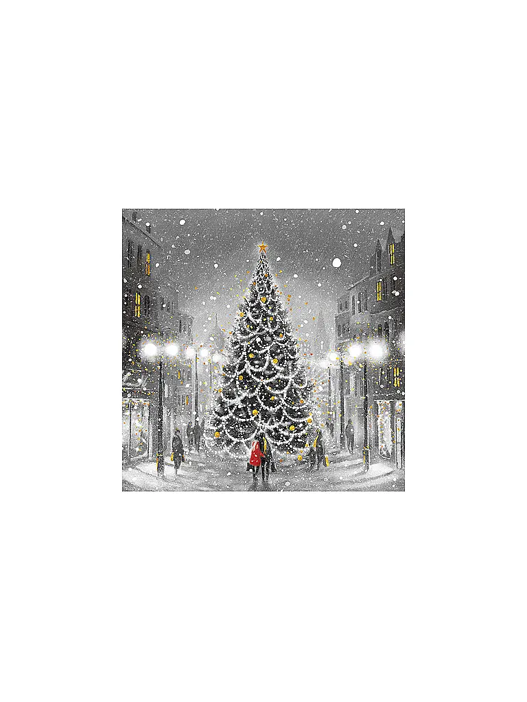 PAPER-PRODUCTS | Weihnachts-Servietten 33x33cm  | Gris