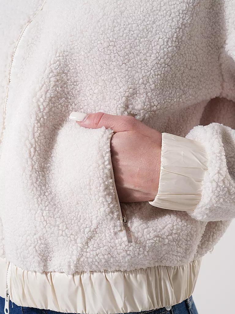 PARAJUMPERS | Jacke in Felloptik SORI  | Crème