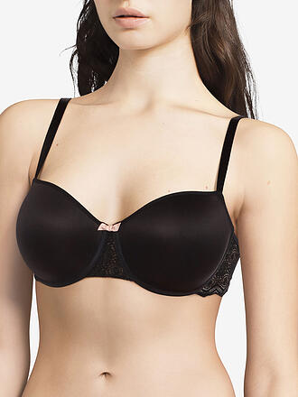 PASSIONATA | Soutien-gorge T-shirt (bonnet à mémoire de forme) "Georgia" noir