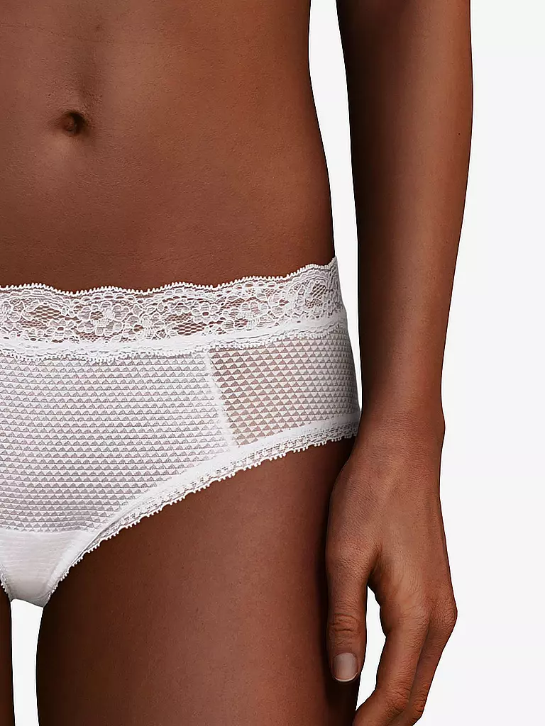 PASSIONATA | Culotte "Brooklyn Shorty" (blanc) | 