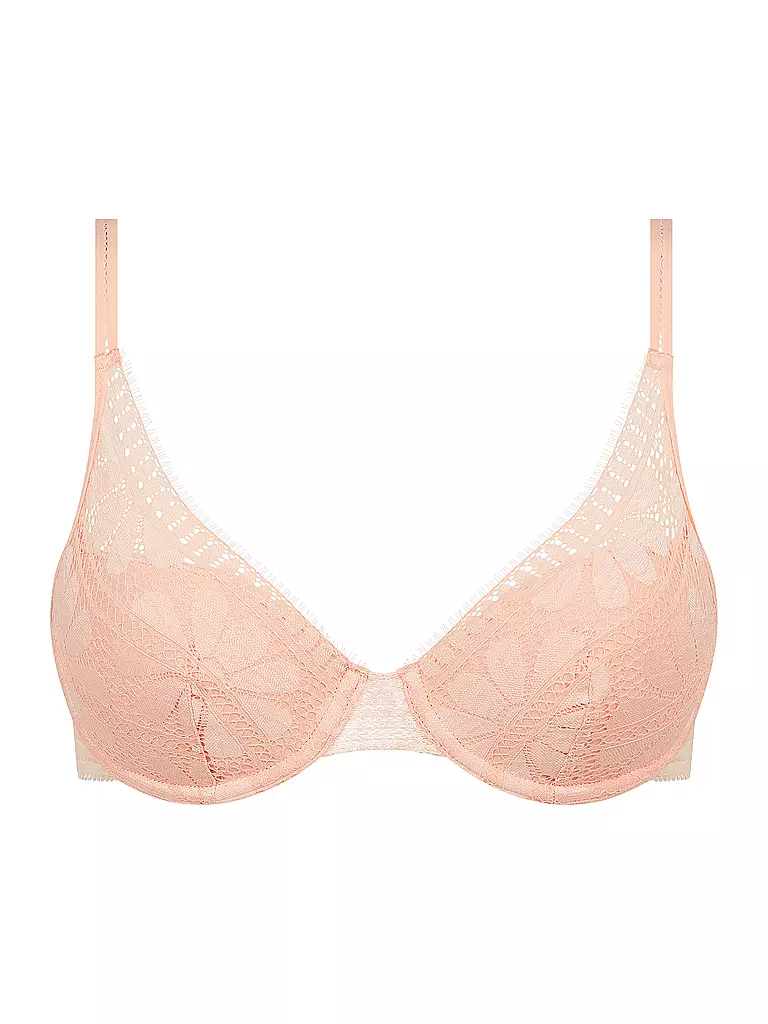PASSIONATA | Soutien-gorge rembourré à armatures pêche tropicale | rosa