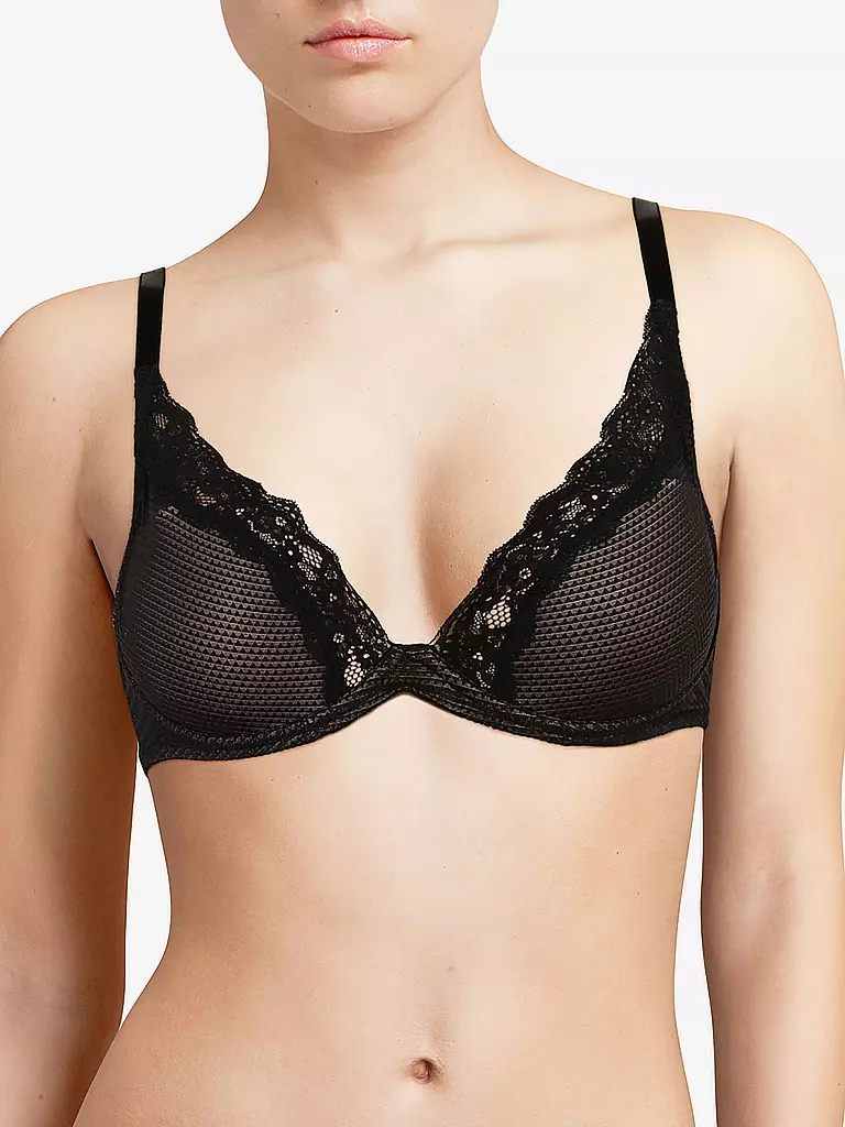 PASSIONATA | Soutien-gorge rembourré BROOKLYN noir | schwarz