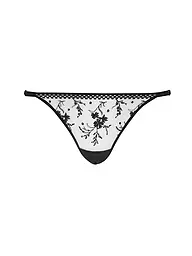 PASSIONATA | String SUZY beige dore schwarz  | Noir
