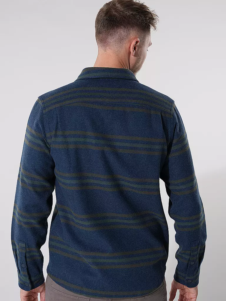 PATAGONIA | Flanellhemd FJORD | Bleu foncé