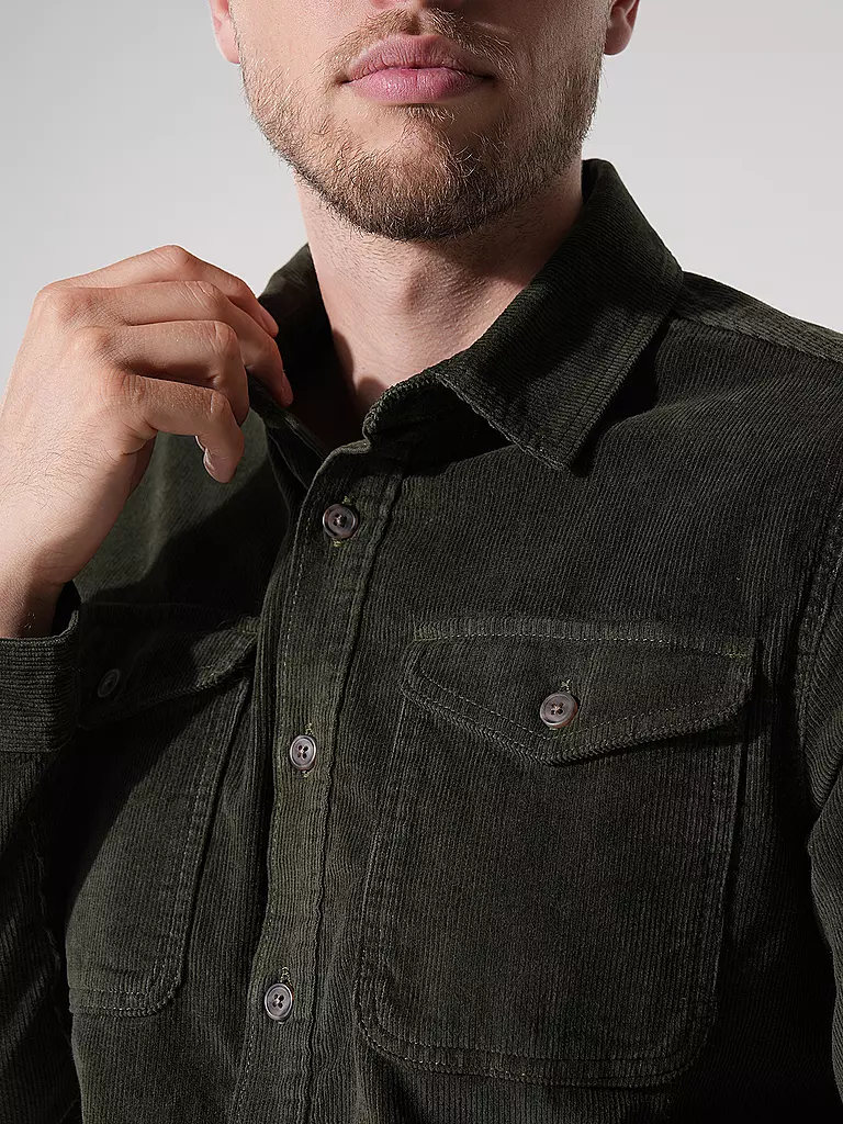 PATAGONIA | Hemd CORDUROY | Vert foncé