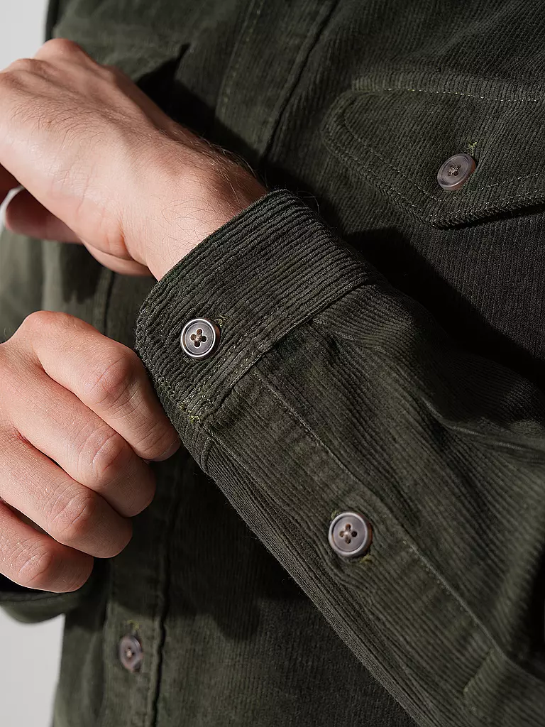 PATAGONIA | Hemd CORDUROY | Vert foncé