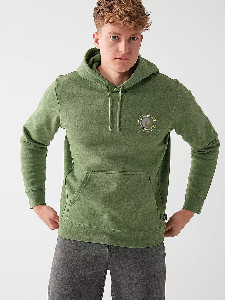 PATAGONIA | Kapuzensweater - Hoodie UNITY FITZ UPRISAL H | Vert foncé