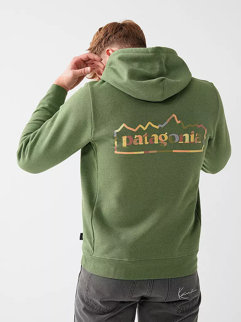 PATAGONIA | Kapuzensweater - Hoodie UNITY FITZ UPRISAL H | Vert foncé