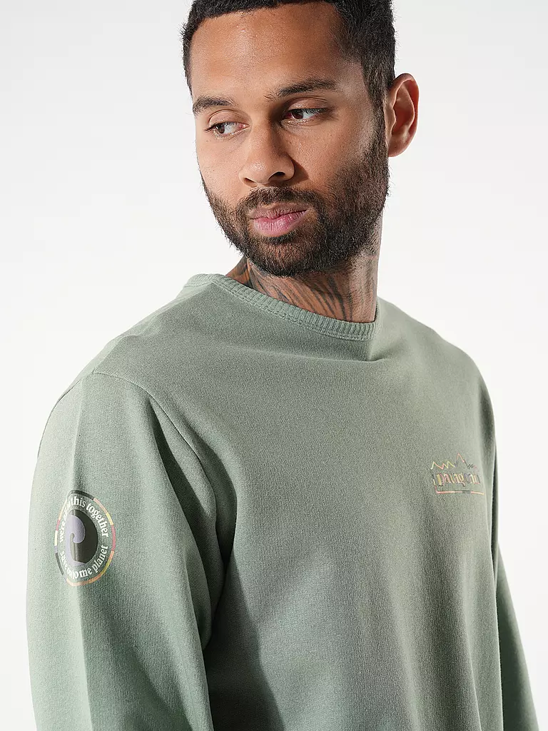 PATAGONIA | Sweater UNITY FITZ | Vert foncé