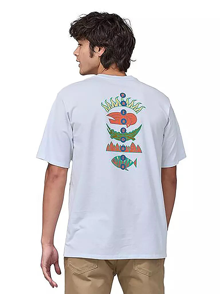 PATAGONIA | T-Shirt M'S FITZ ROY  | Blanc