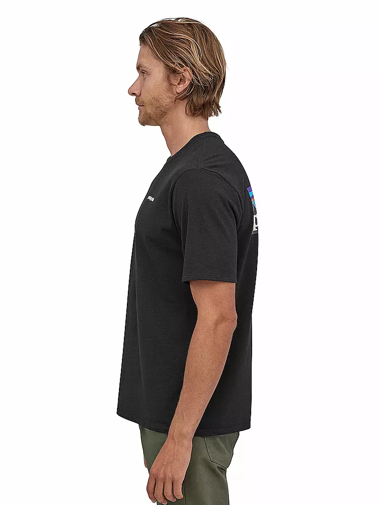 PATAGONIA | T-Shirt M'S P-6 LOGO RESPONSIBILI-TEE | Noir