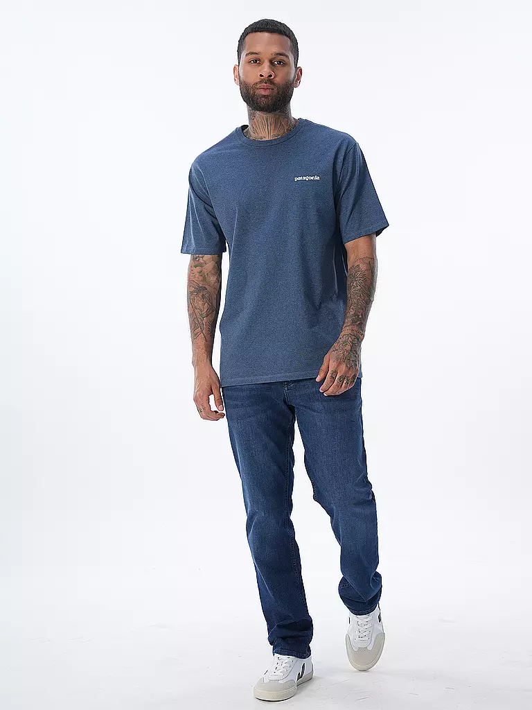PATAGONIA | T-Shirt M'S P-6 LOGO RESPONSIBILI-TEE | Bleu