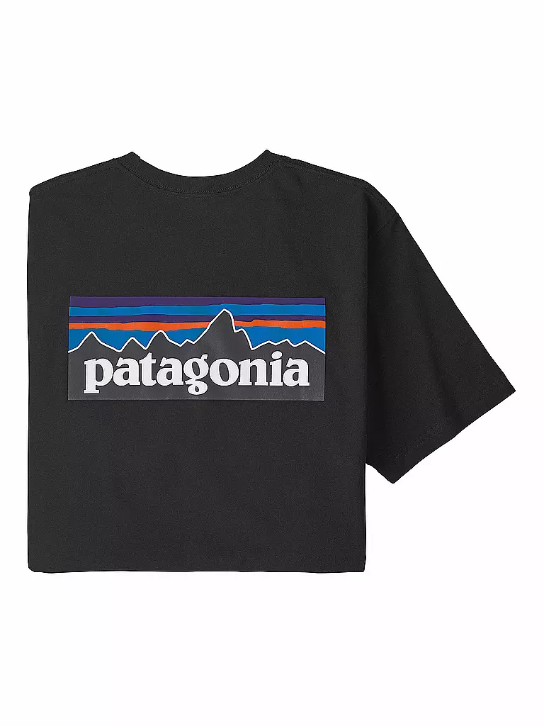 PATAGONIA | T-Shirt M'S P-6 LOGO RESPONSIBILI-TEE | Noir