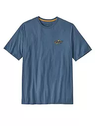 PATAGONIA | T-Shirt M'S TRAIL HOUND ORGANIC | Bleu