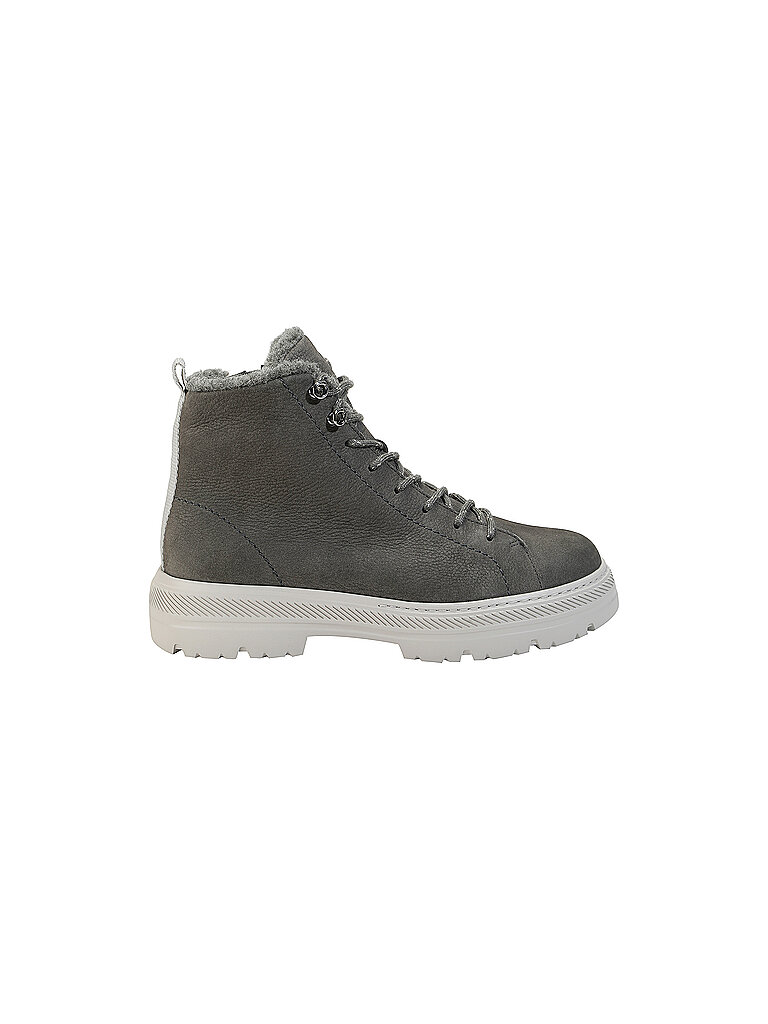 Boots à lacets gris 40