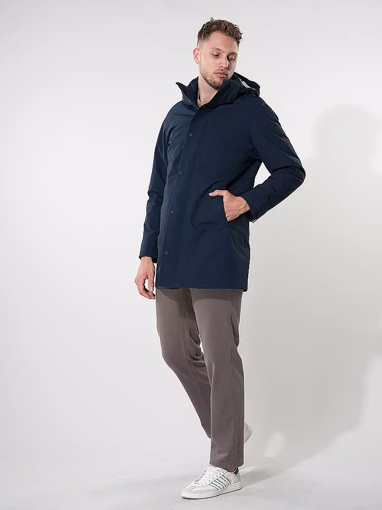 PAUL & SHARK | Daunenparka 3in1 SAVE THE SEA | Bleu foncé