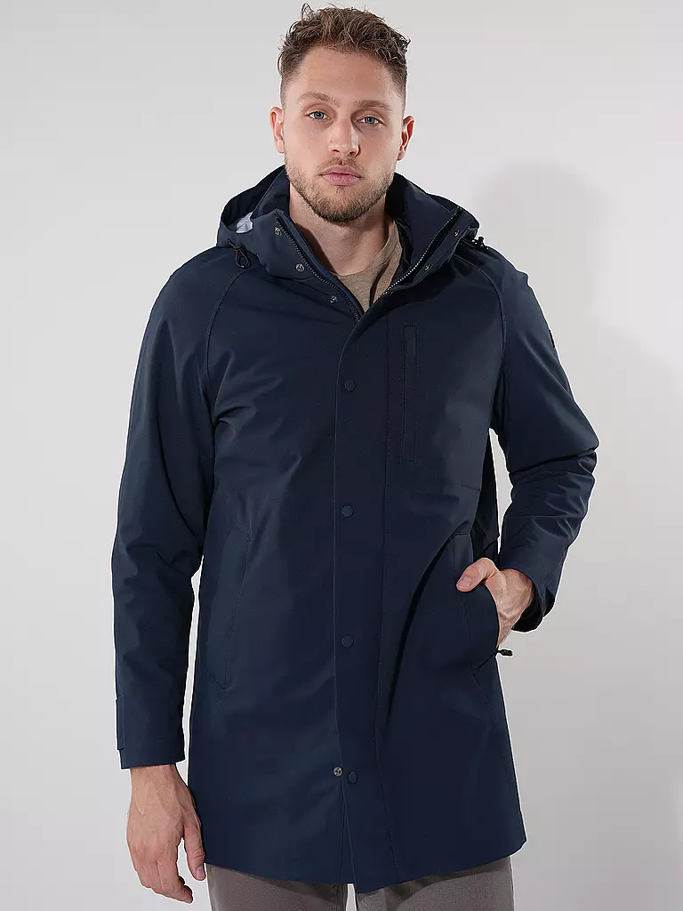 PAUL & SHARK | Daunenparka 3in1 SAVE THE SEA | Bleu foncé