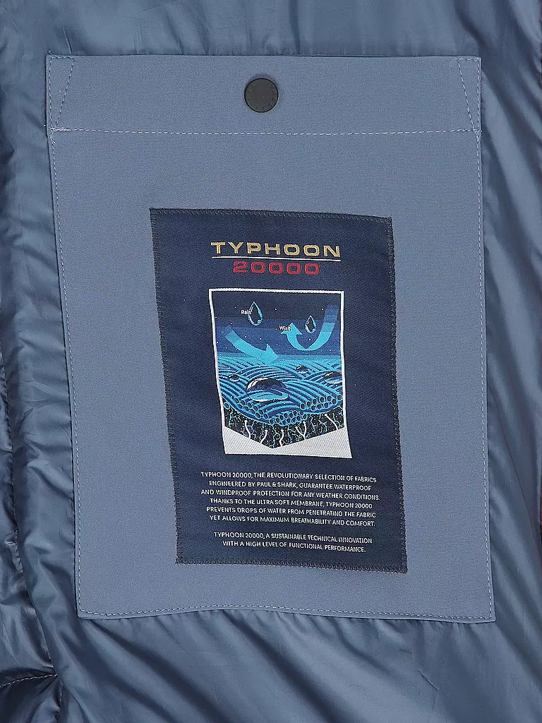 PAUL & SHARK | Daunenparka TYPHOON | Bleu
