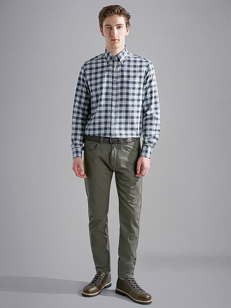 PAUL & SHARK | Hemd Regular Fit | Gris