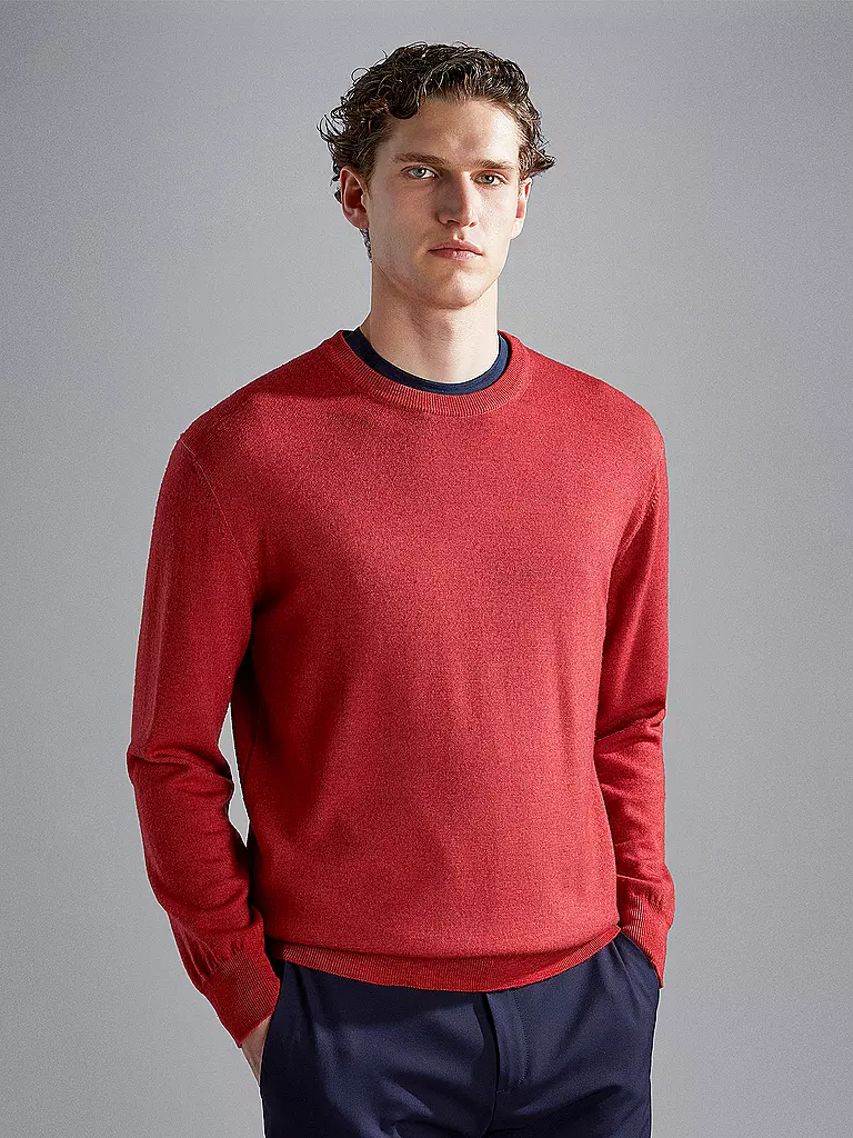 PAUL & SHARK | Pullover | Rouge foncé