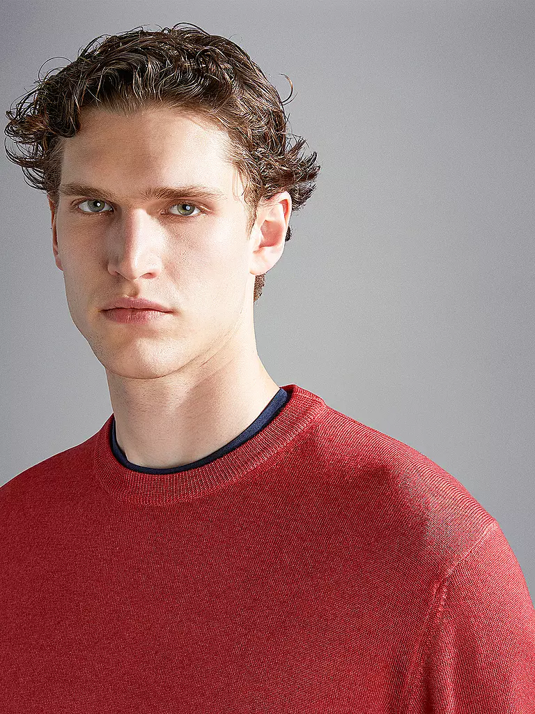 PAUL & SHARK | Pullover | Rouge foncé