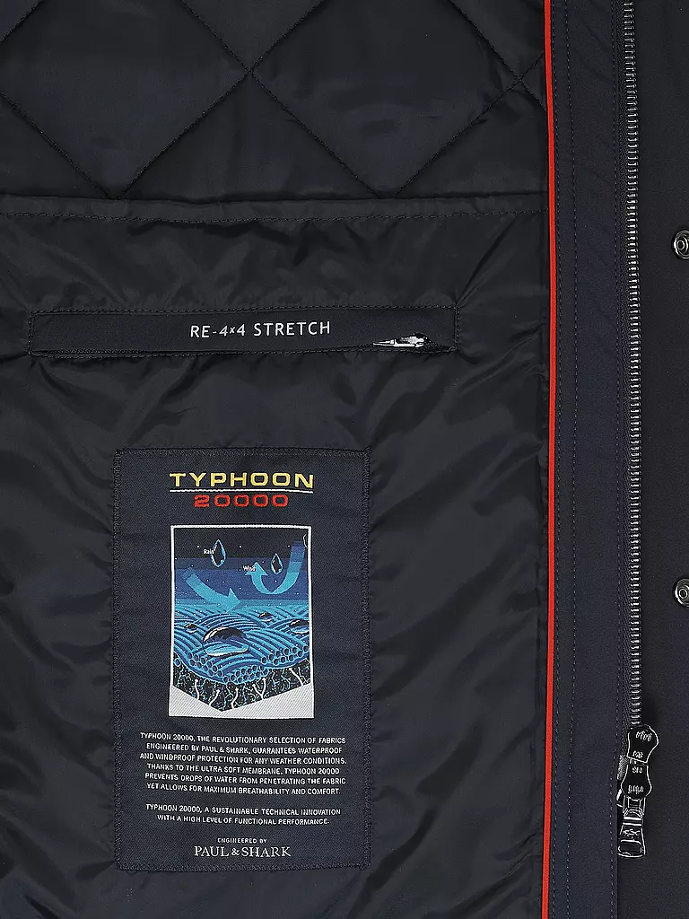 PAUL & SHARK | Steppgilet | Bleu foncé