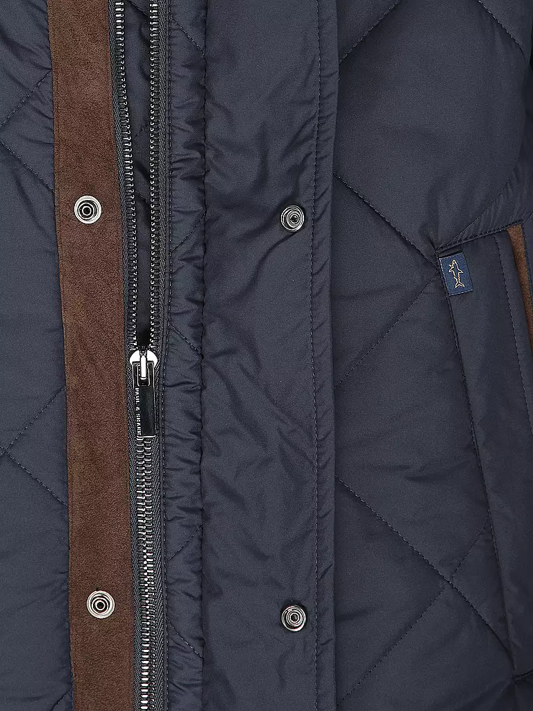 PAUL & SHARK | Steppjacke  | Bleu foncé