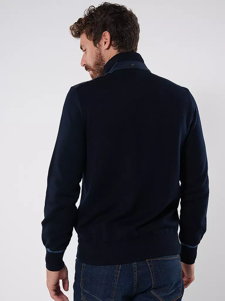 PAUL & SHARK | Strickjacke | Bleu foncé