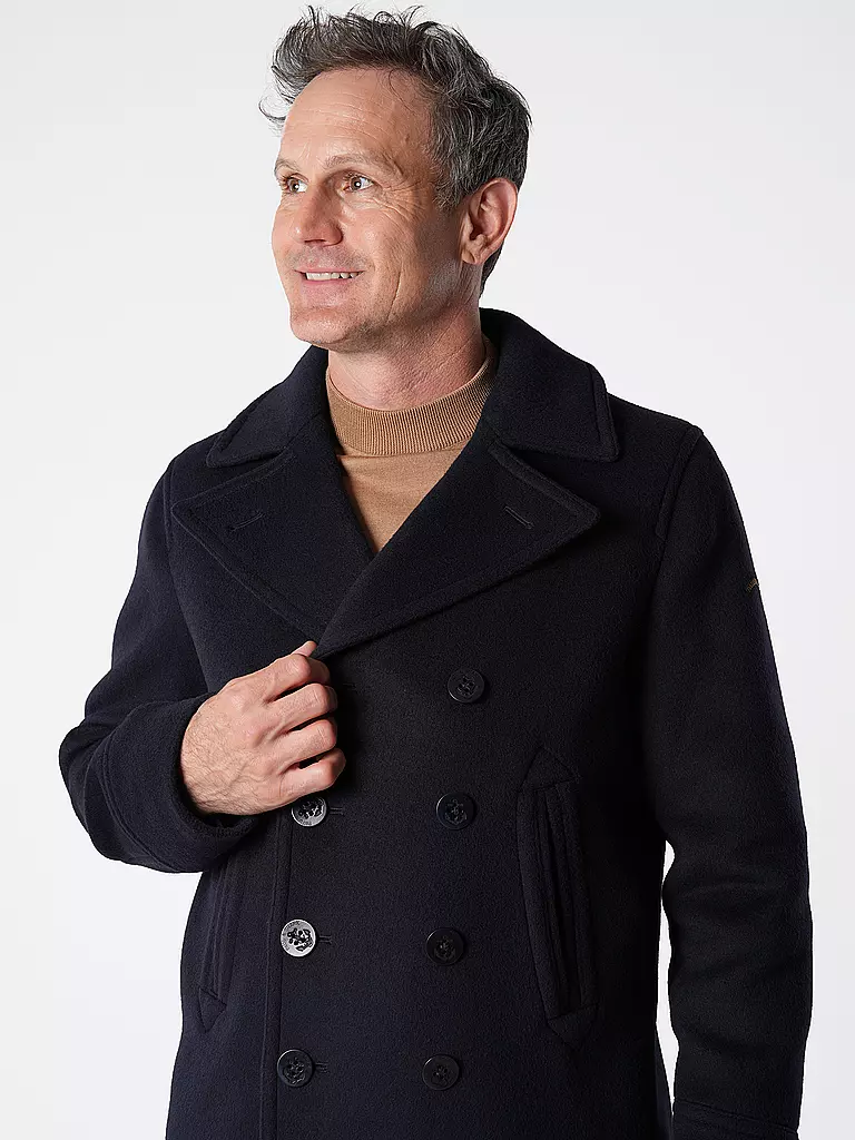 PAUL & SHARK | Wolljacke | Bleu foncé