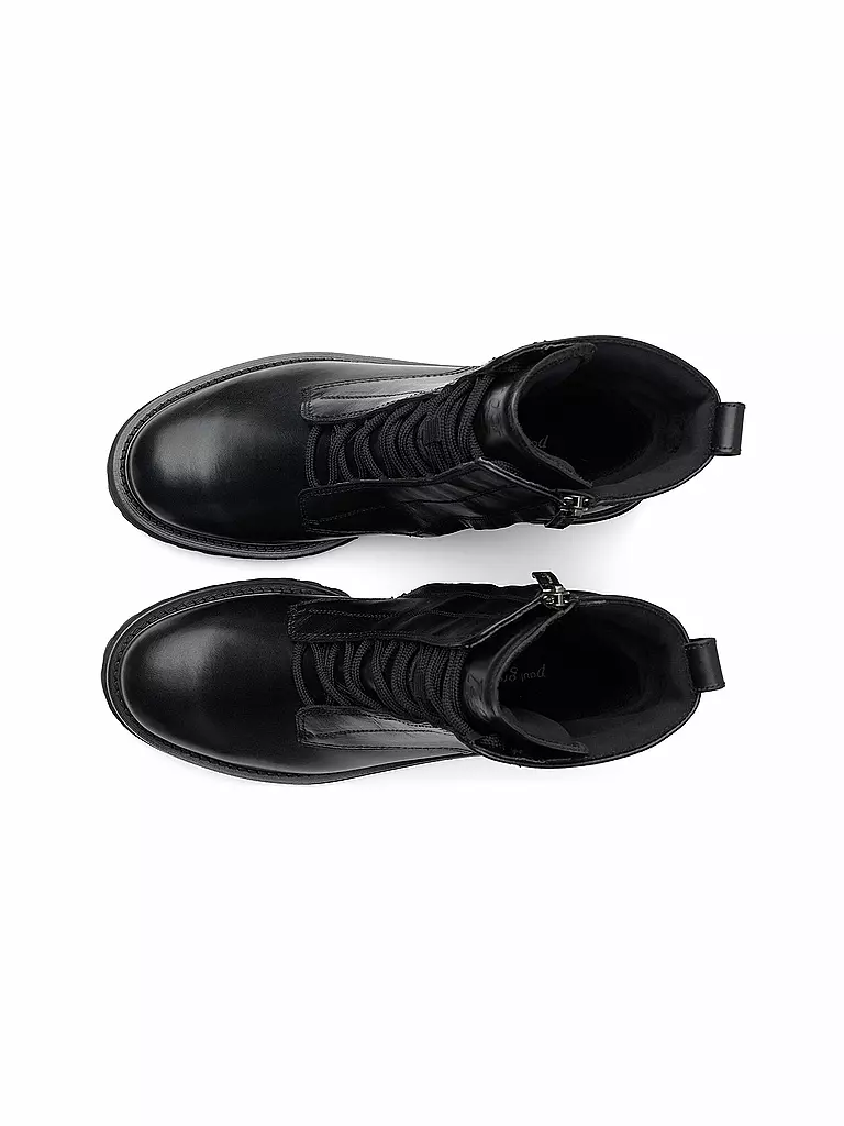 PAUL GREEN | Schnürboots  | Noir