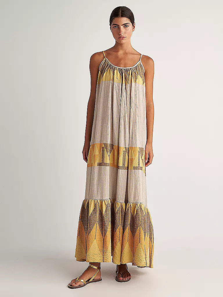 PEARL & CAVIAR | Maxikleid ZAKAR | Beige