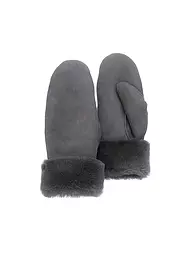 PEARLWOOD | Gants en cuir - Moufles FIONA | Gris
