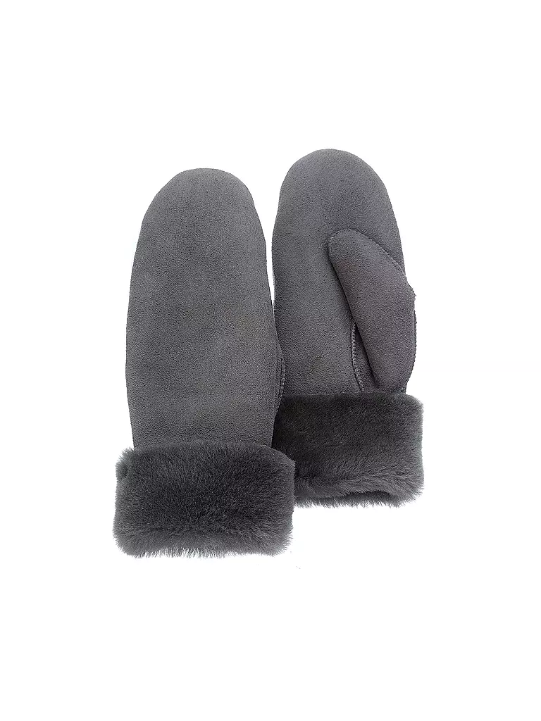 PEARLWOOD | Gants en cuir - Moufles FIONA | grau