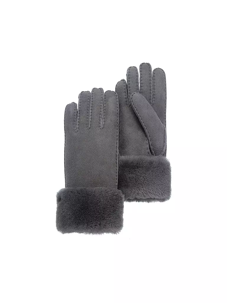 PEARLWOOD | Gants en cuir EMMA | grau