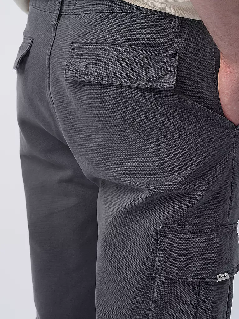 PEGADOR | Cargohose NEIVA Straight Fit | grau
