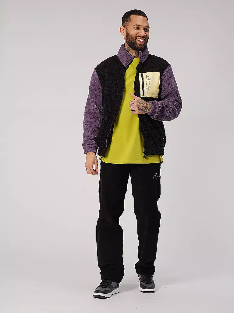 PEGADOR | Cordhose  Straight Fit  | Noir