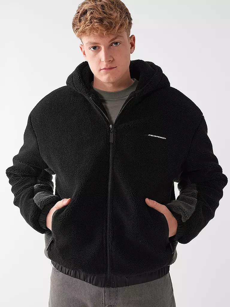 PEGADOR | Fleecejacke ABSECON | Noir