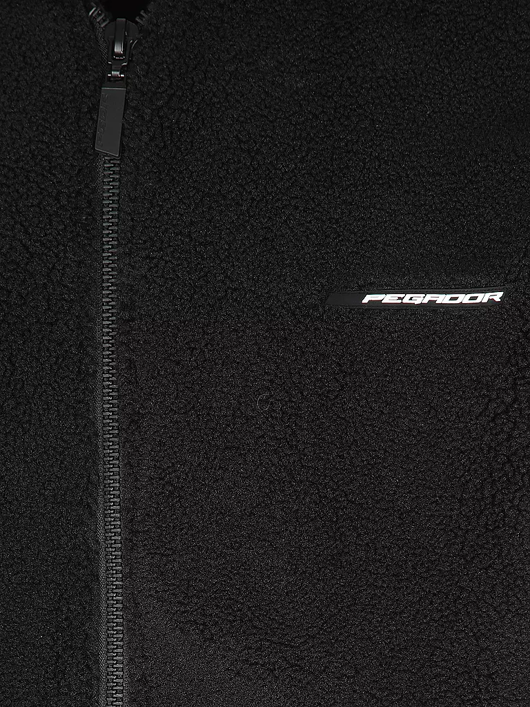 PEGADOR | Fleecejacke ABSECON | Noir
