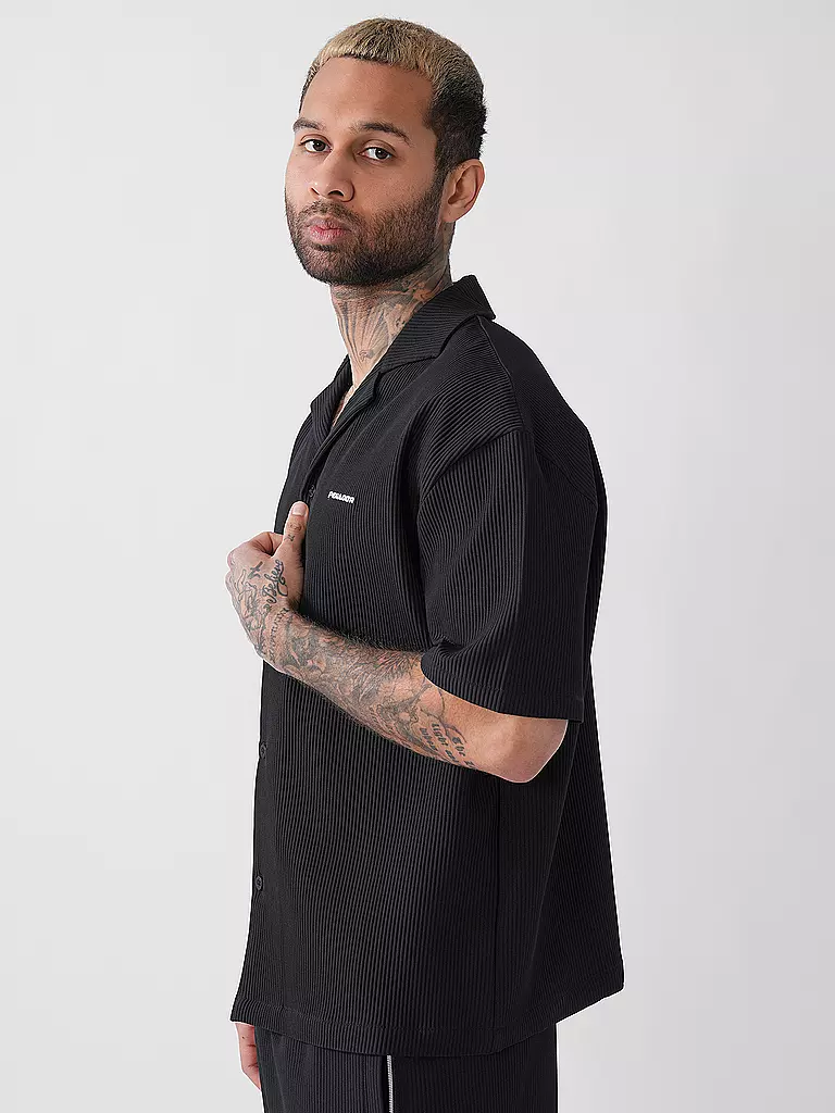 PEGADOR | Hemd Regular Fit TROY | schwarz