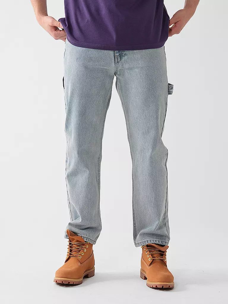 PEGADOR | Jeans Baggy Fit DAULE | hellblau