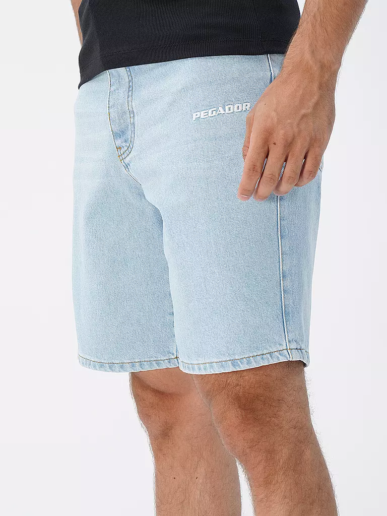 PEGADOR | Jeansshorts EARL | Bleu clair