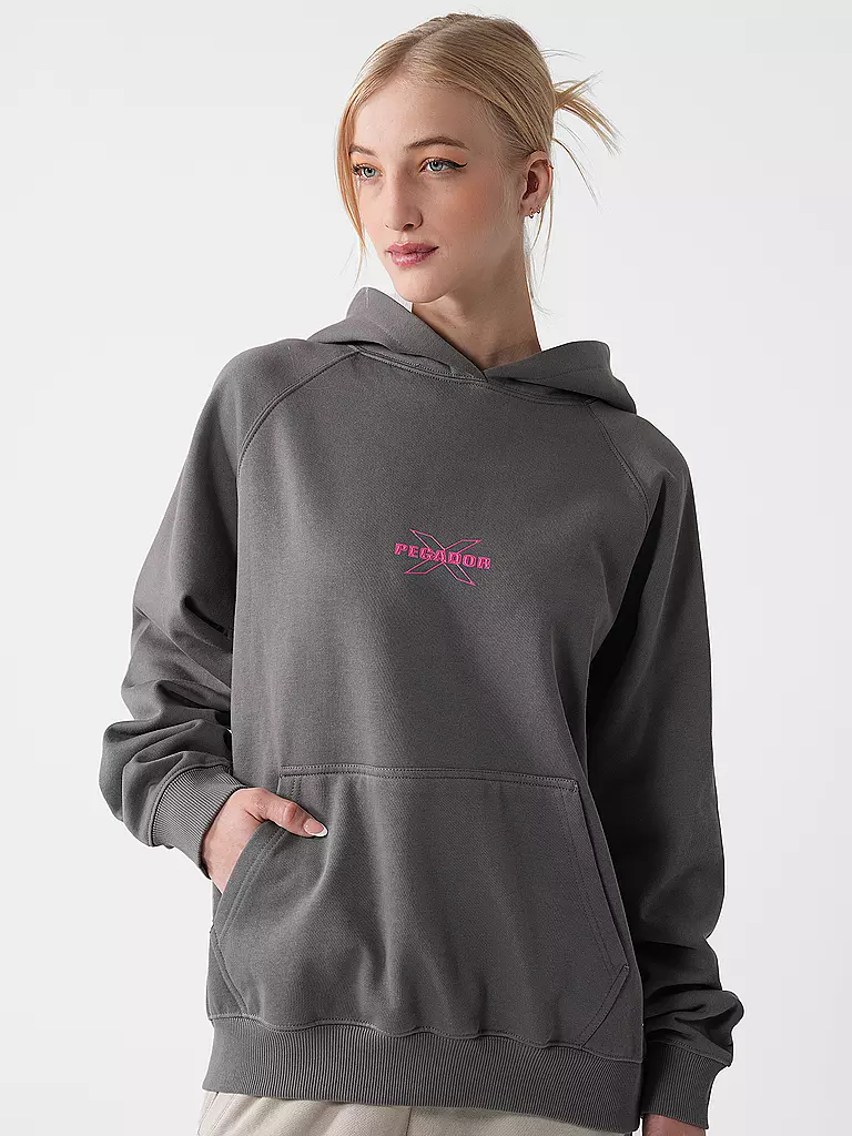 PEGADOR | Kapuzensweater - Hoodie BELLY  | Gris