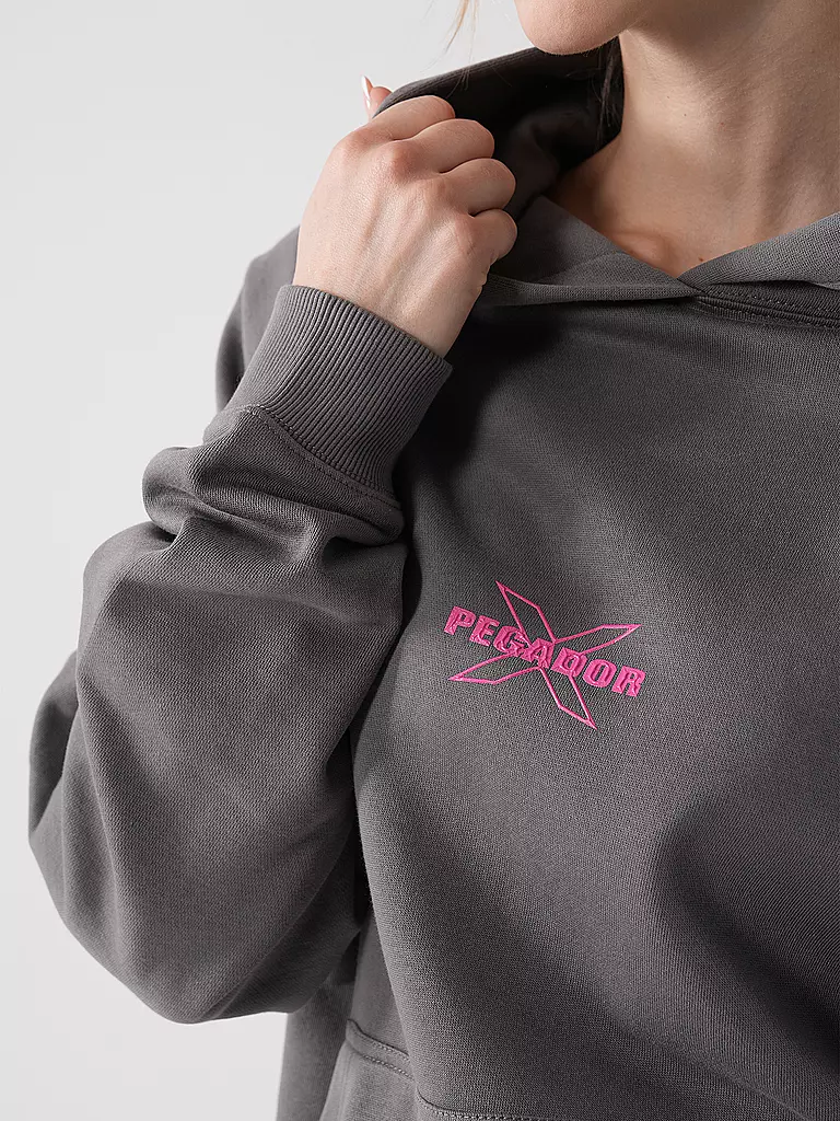PEGADOR | Kapuzensweater - Hoodie BELLY  | Gris