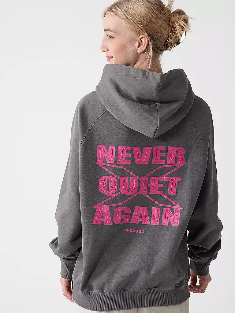 PEGADOR | Kapuzensweater - Hoodie BELLY  | Gris